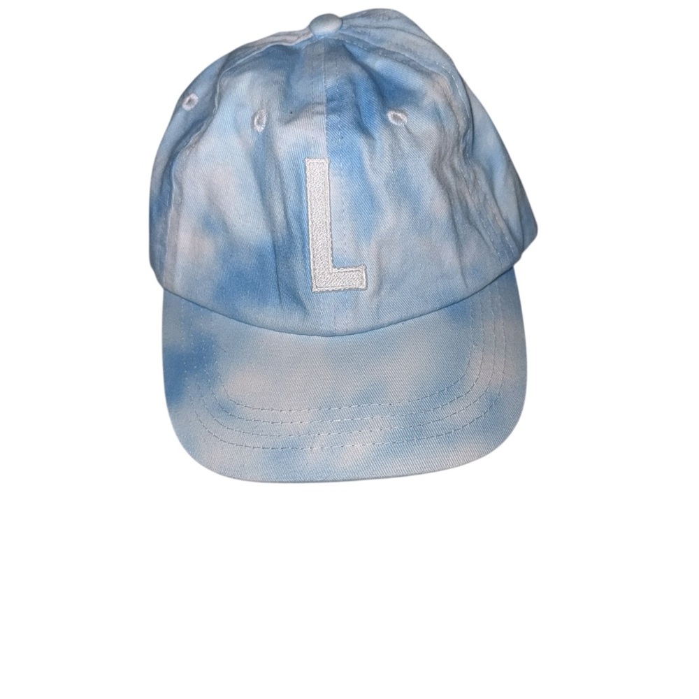 Kids Blue Tie-Dye Hat